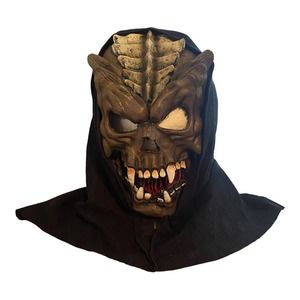 Rubber and Cloth‎ Halloween Mask Demon Monster Adult Teen Scary Costume